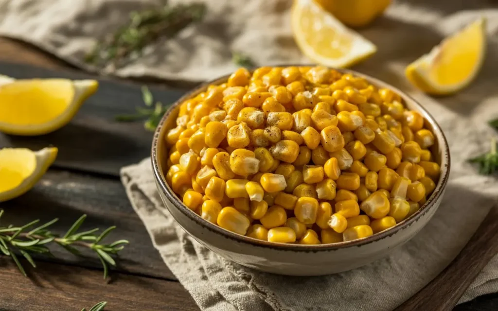 Lemon-Pepper Charred Corn