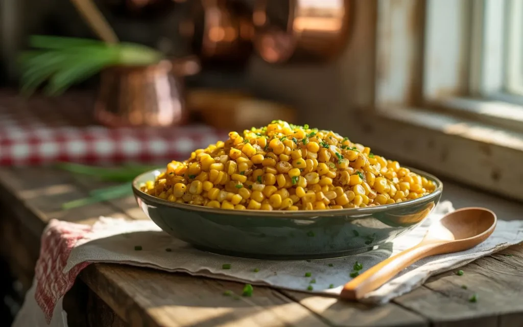 Sweet Maple-Dijon Corn