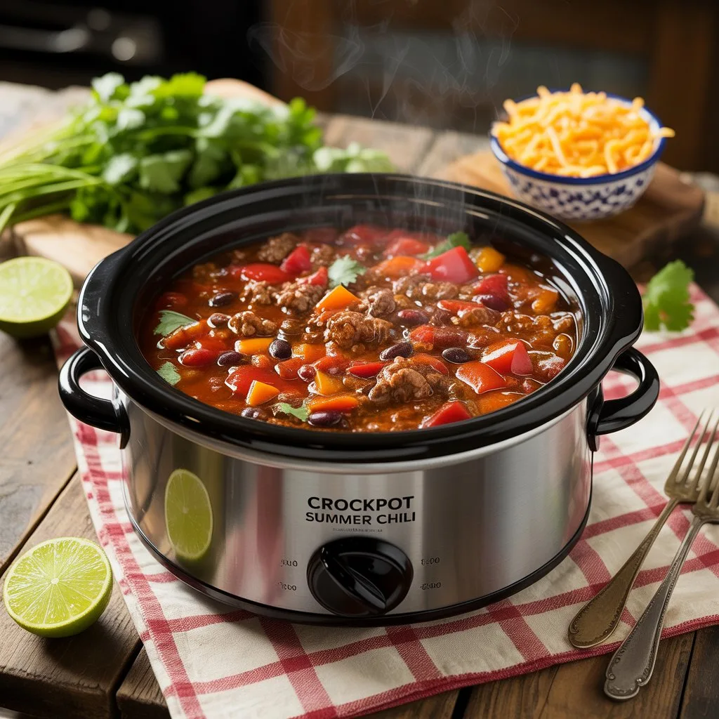 Crockpot Summer Chili