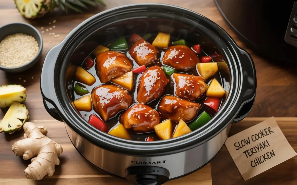 Slow Cooker Teriyaki Chicken