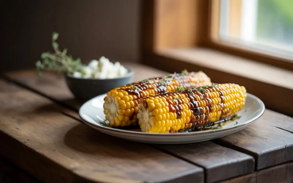 Honey-Balsamic Corn