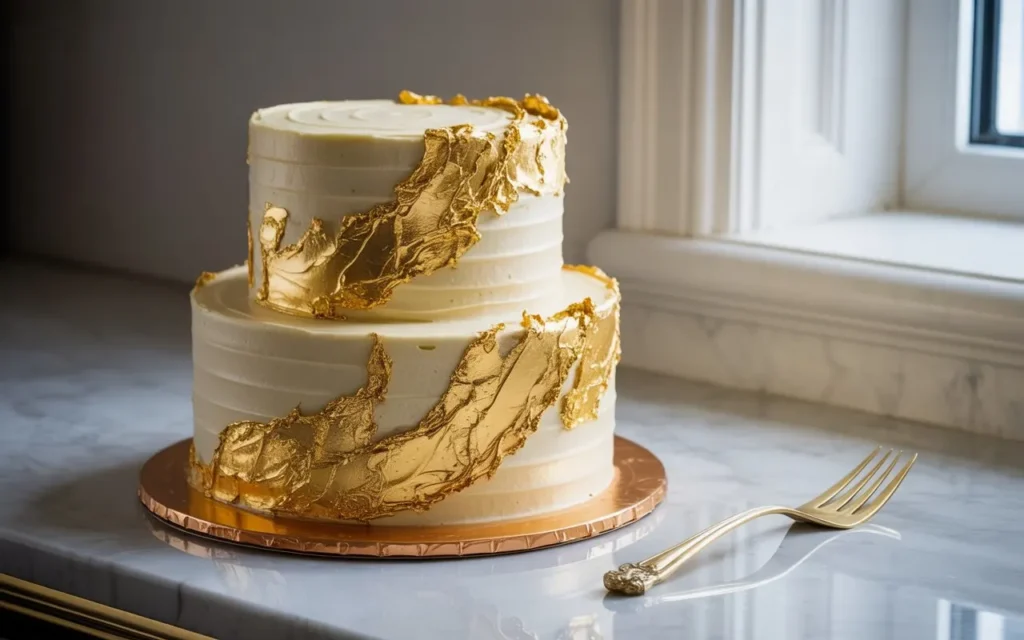 Edible Gold Cake