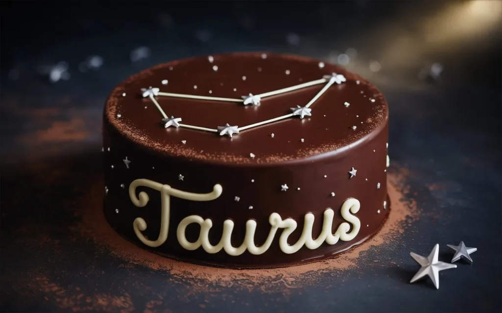 Taurus Constellation Cake