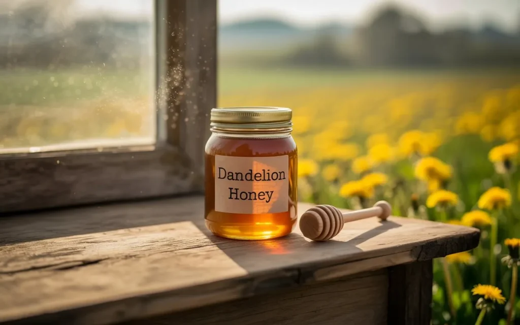 Dandelion Honey