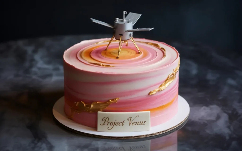 Venus-Inspired Cake