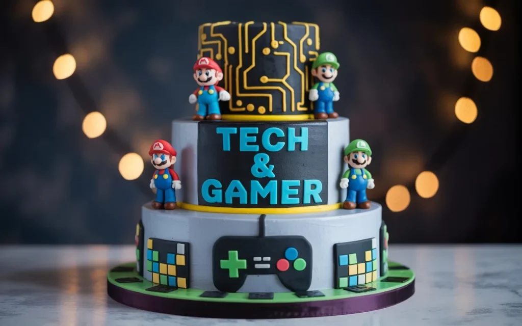 Tech & Gamer Cake