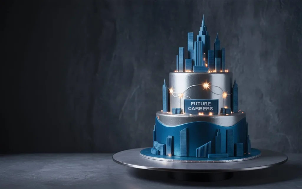 Future Career-Themed Cake