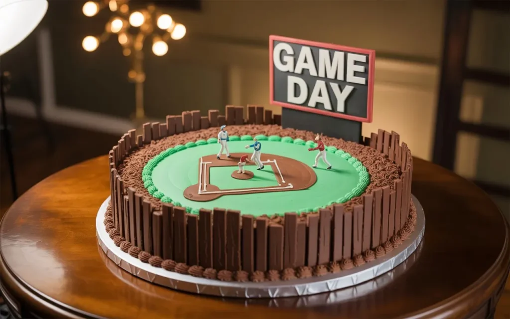 Sports-Themed Cake