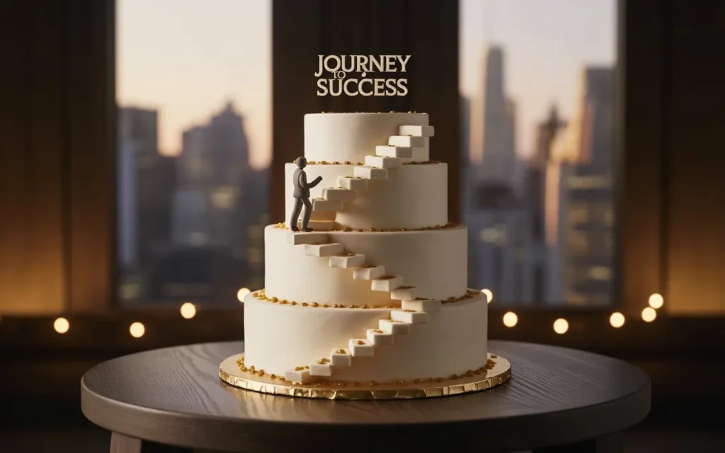 Journey to Success Cake