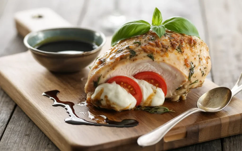 Caprese Stuffed Chicken