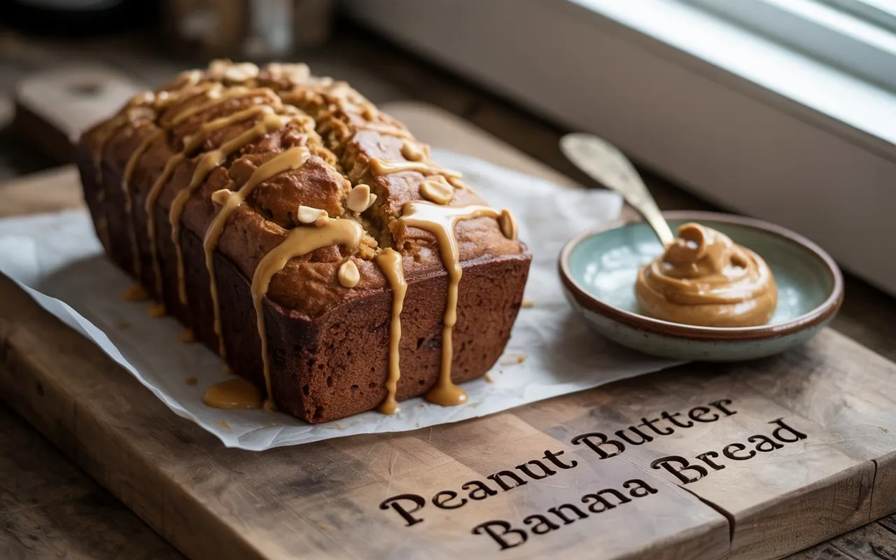 Peanut Butter Banana Bread