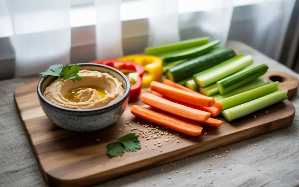Veggie Sticks with Hummus
