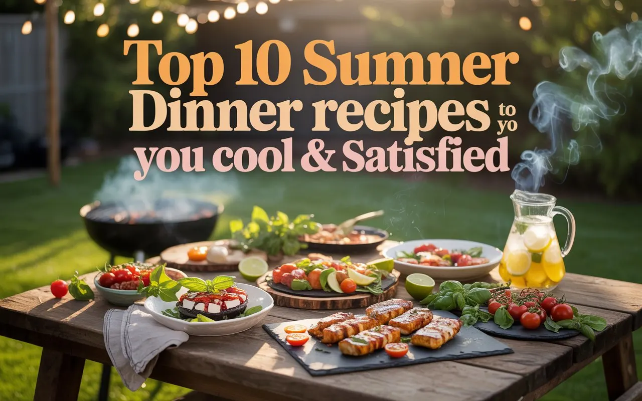 Top 10 Summer Dinner Recipes to Keep You Cool & Satisfied