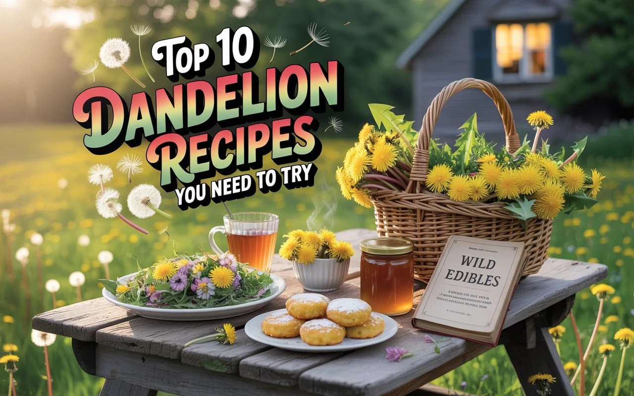 Top 10 Dandelion Recipes You Need to Try