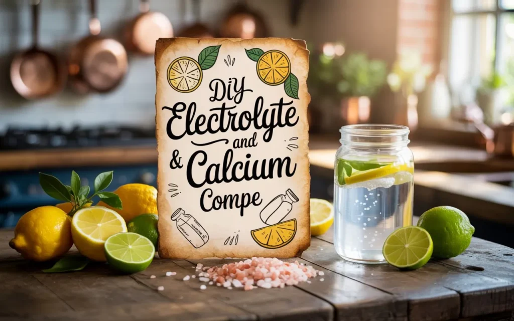 DIY Electrolyte and Calcium Combo Recipe