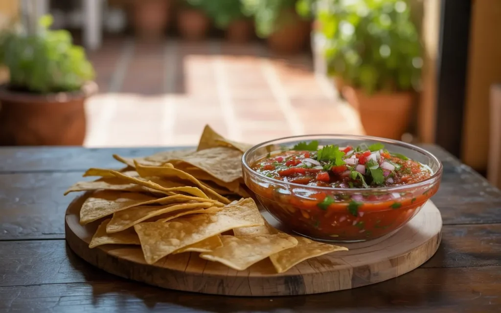 Salsa and Chips