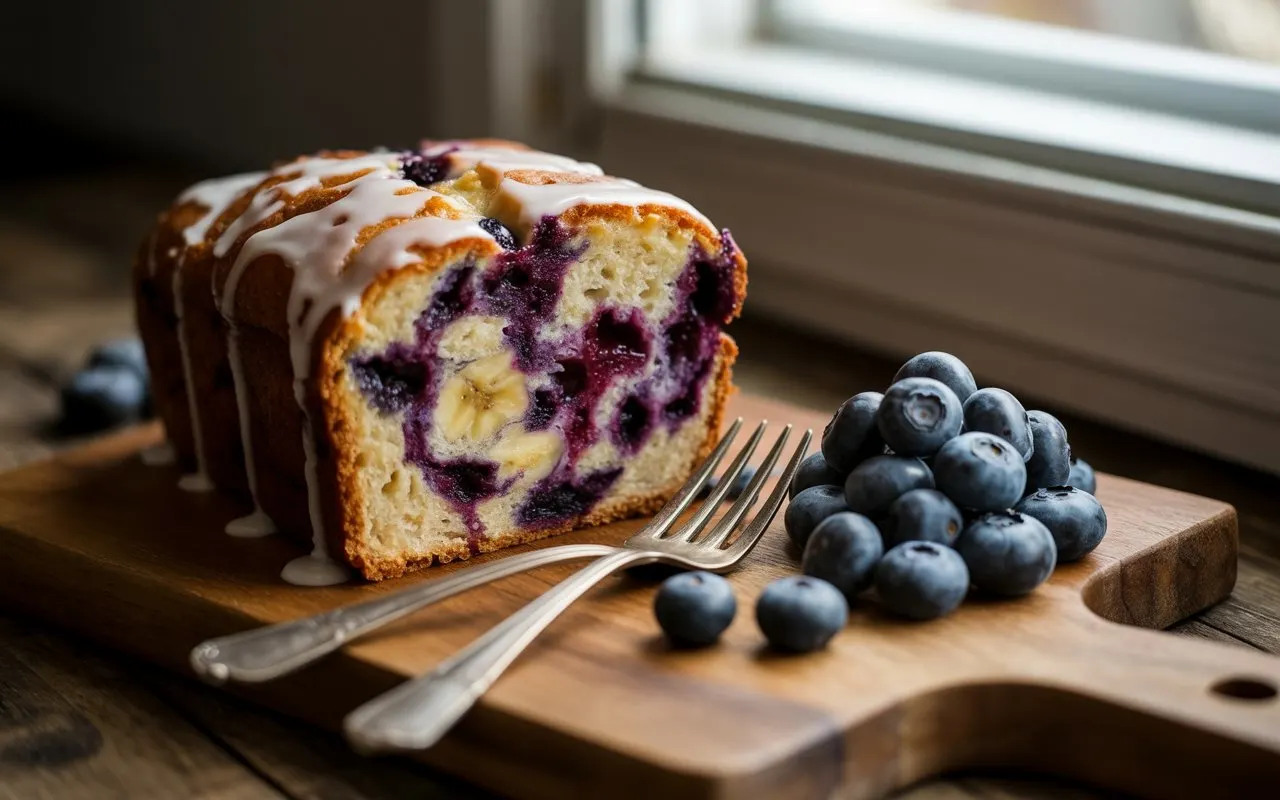 Blueberry Banana Bread
