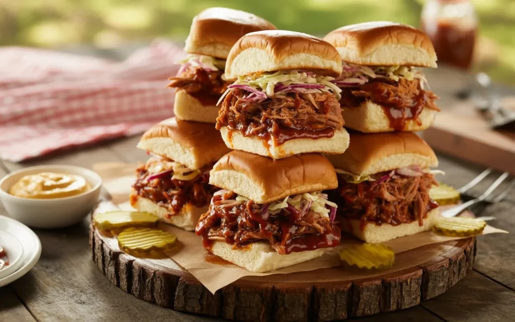 BBQ Pulled Pork Sliders🐖🍔🔥