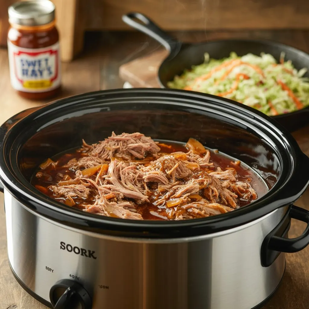 Slow Cooker BBQ Pulled Pork