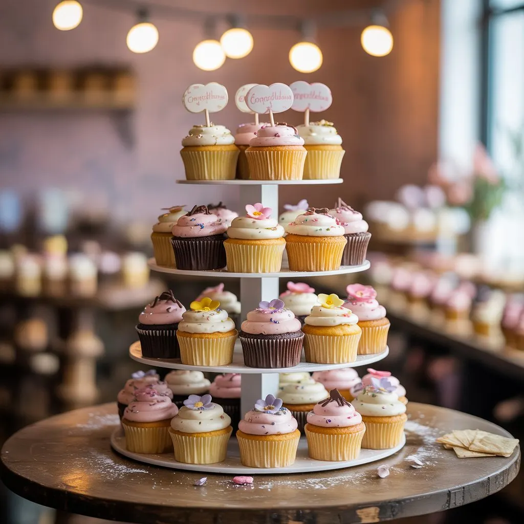 Cupcake Tower or Pull-Apart Cake