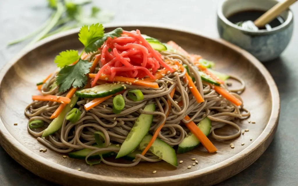 Cold Soba Noodle Salad