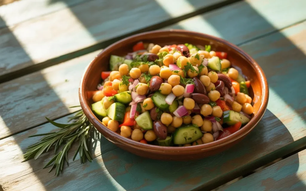 Mediterranean Chickpea Salad