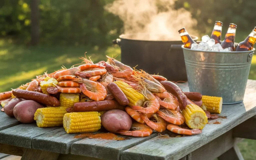 Summer Shrimp Boil🦐🌽🔥