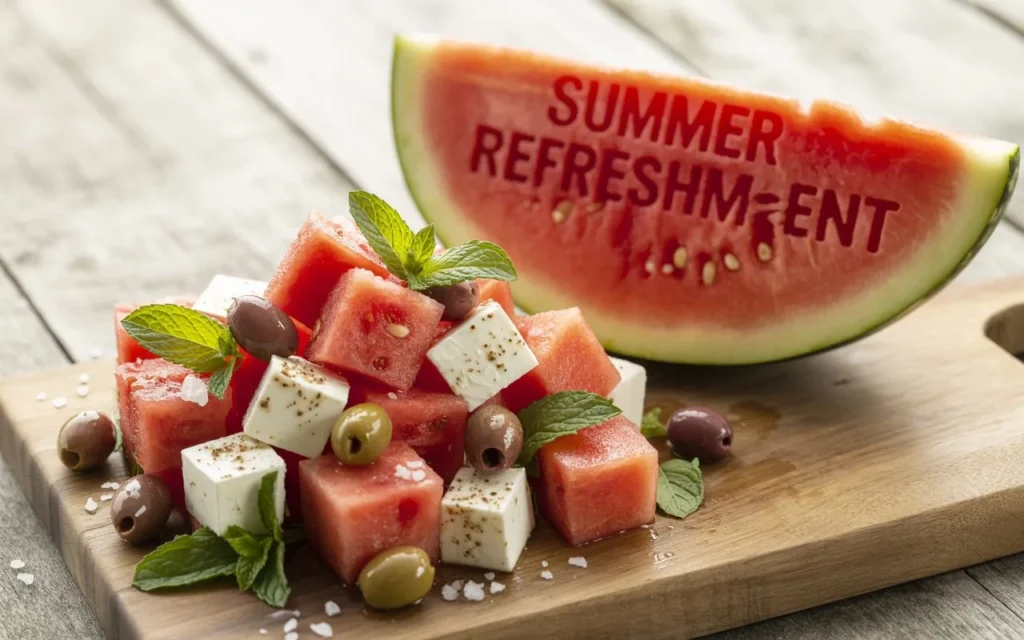 Watermelon and Feta Salad