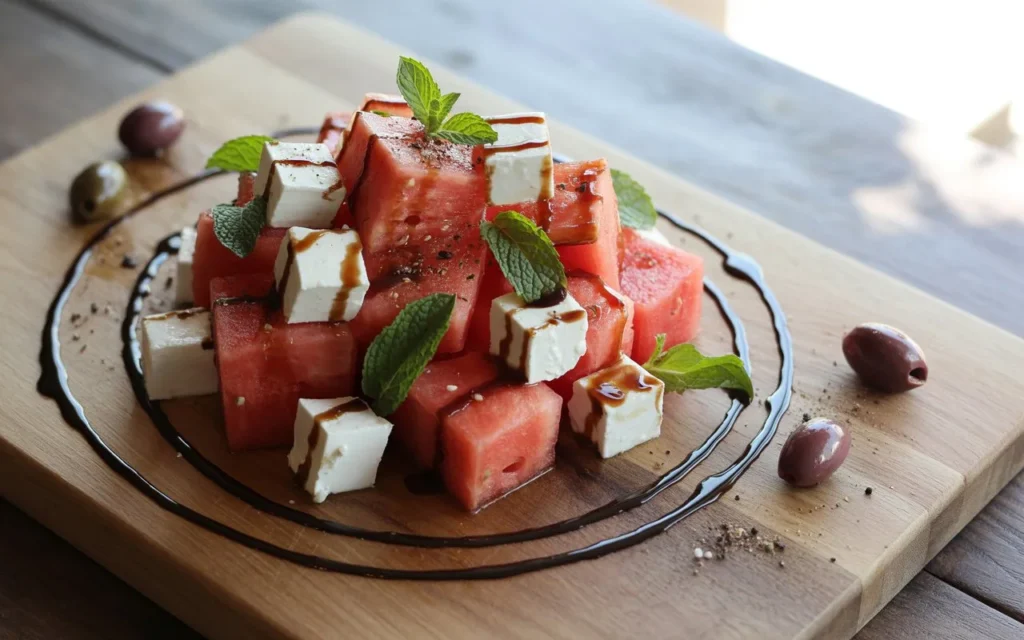Watermelon & Feta Salad