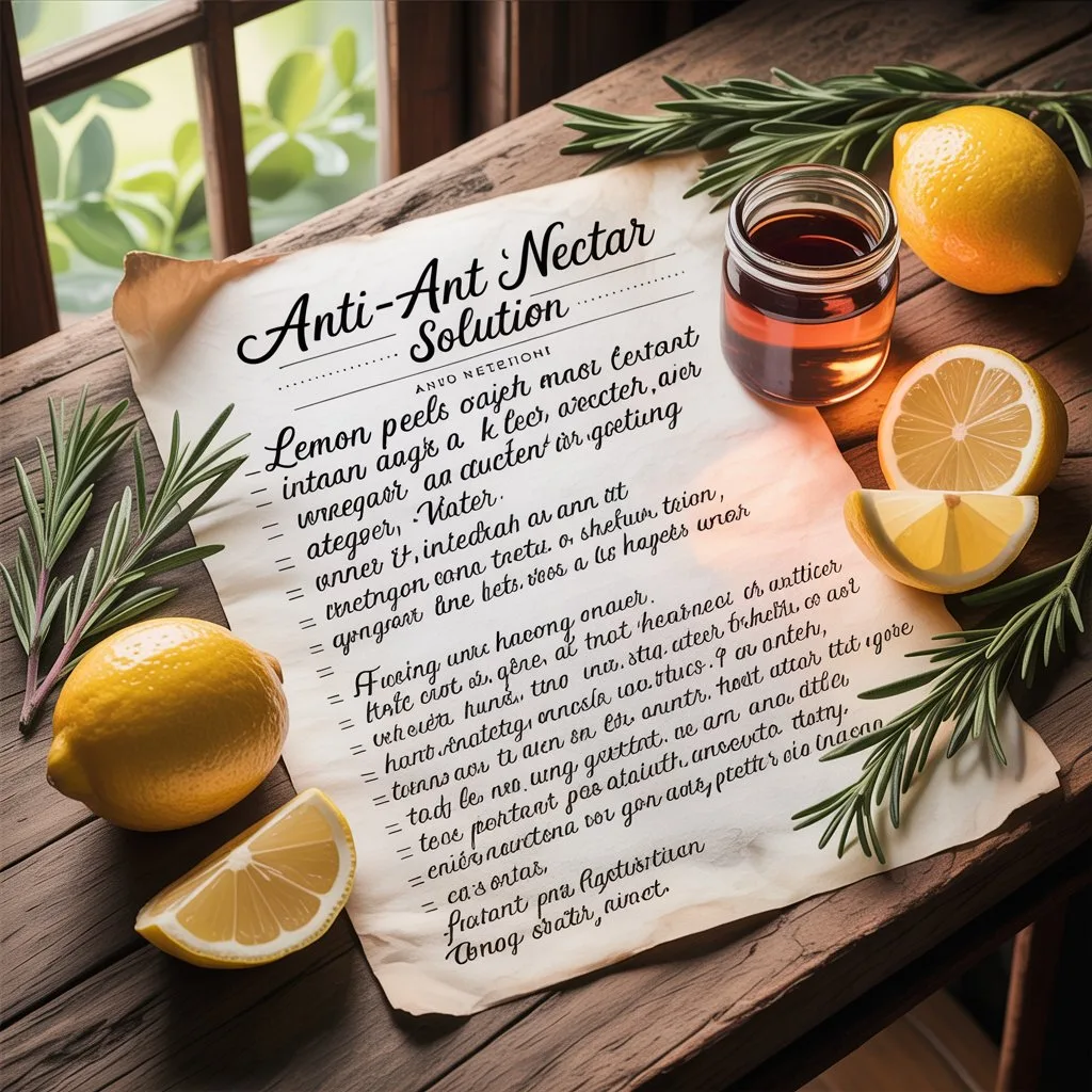 Anti-Ant Nectar Solution Recipe