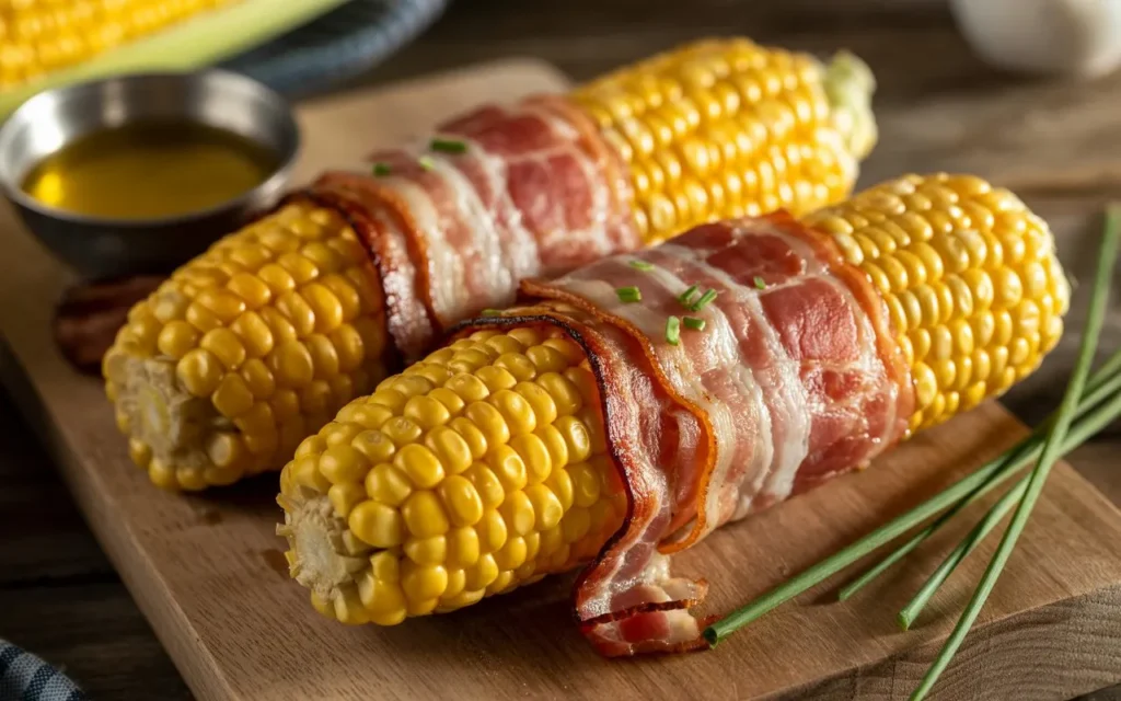 Bacon-Wrapped Grilled Corn