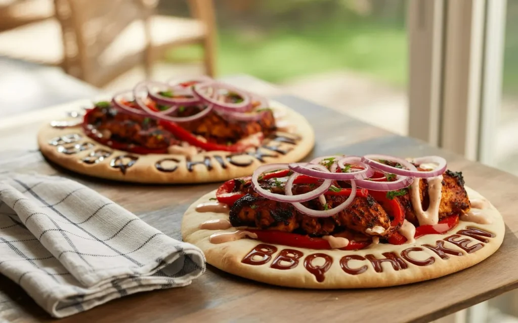 BBQ Chicken Flatbreads