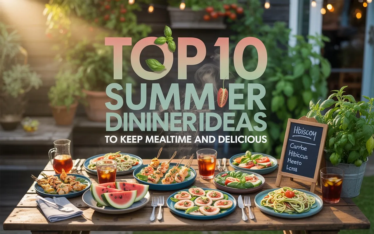 Top 10 Summer Dinner Ideas to Keep Mealtime Easy and Delicious