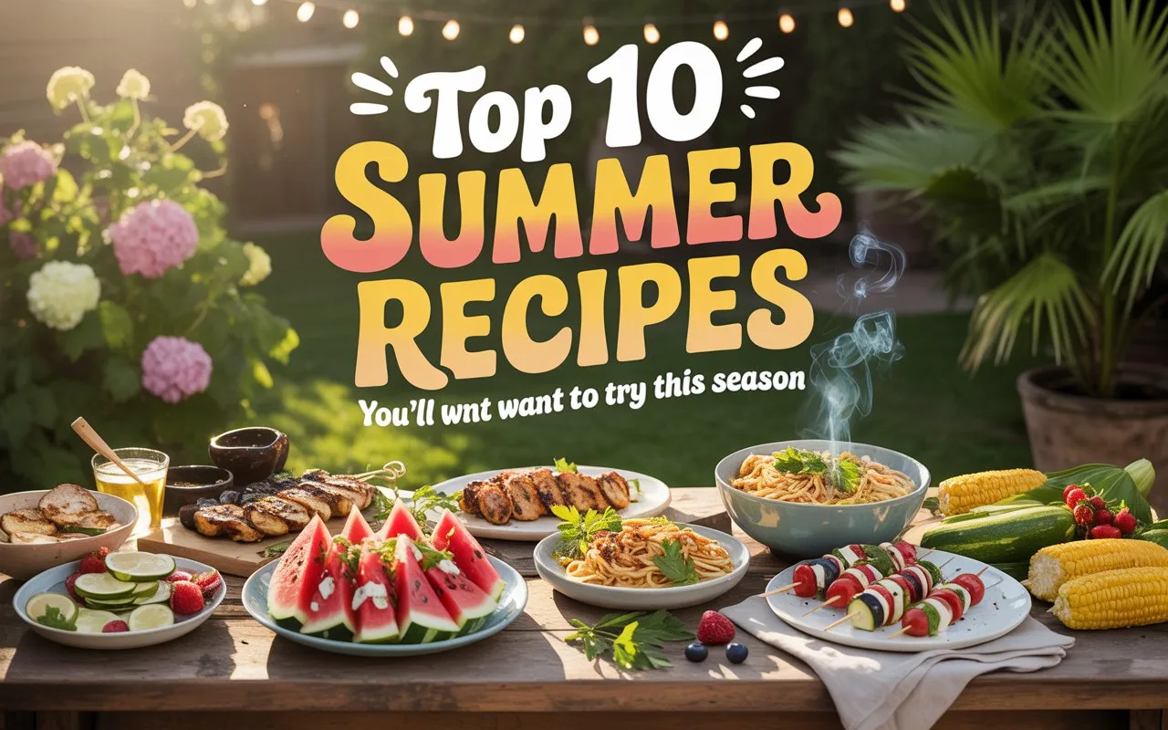 Top 10 Summer Recipes You’ll Want to Try This Season