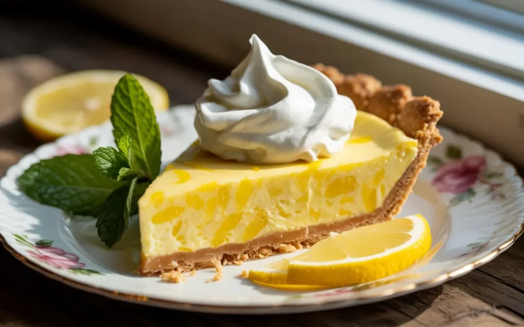 Lemonade Icebox Pie