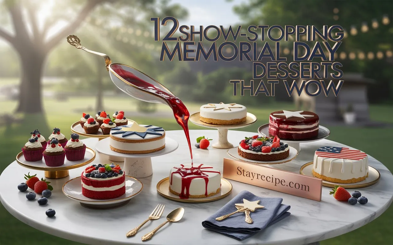 12 Show-Stopping Memorial Day Desserts That Wow