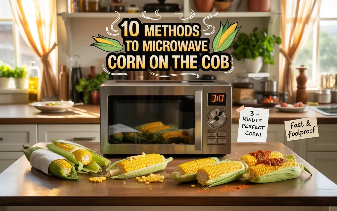 10 methods to microwave corn on the cob
