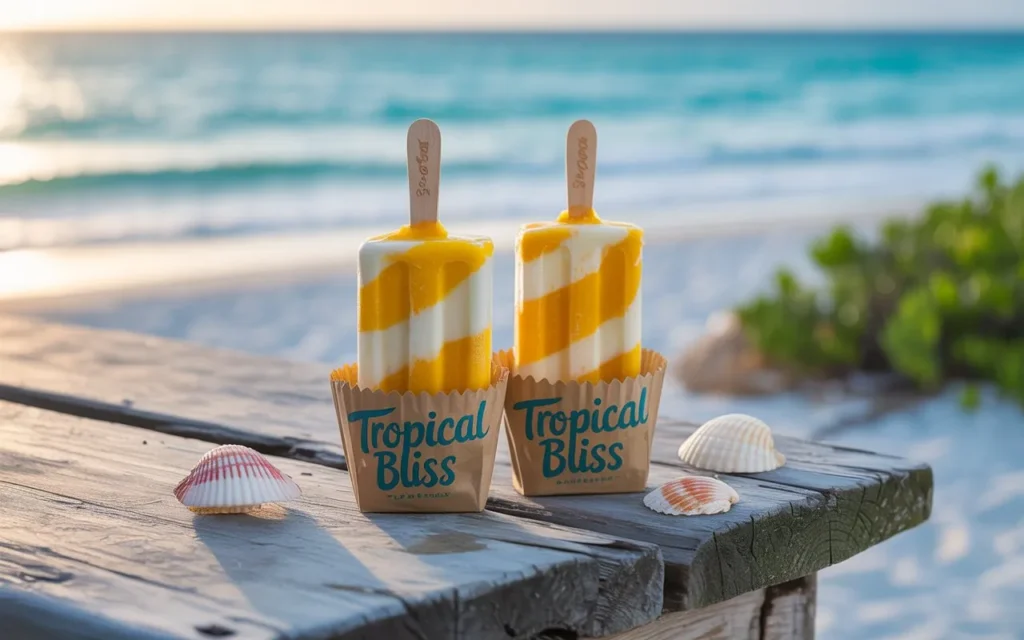 Mango Coconut Popsicles