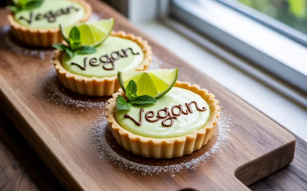 Vegan Key Lime Tartlets