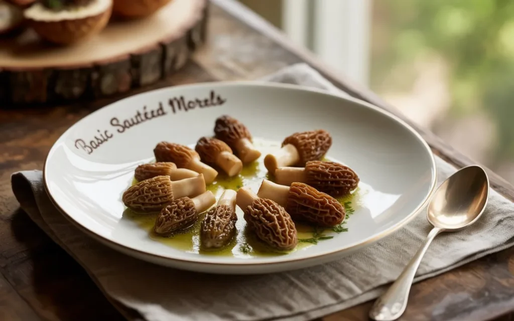 Basic Sautéed Morels (Simple & Elegant)
