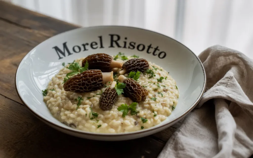 Morel Risotto (Gourmet Main)