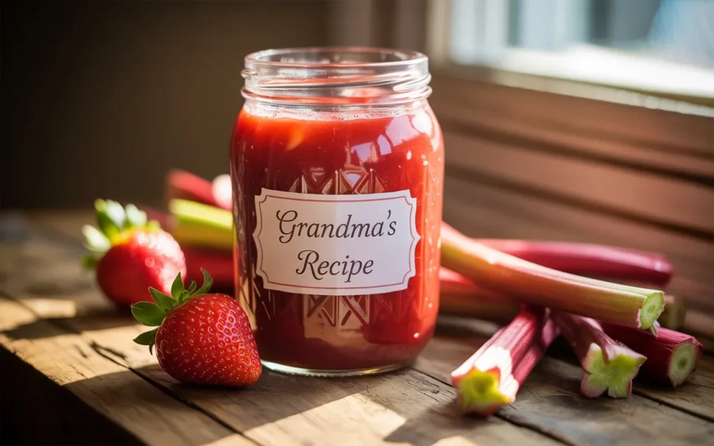 Strawberry Rhubarb Jam