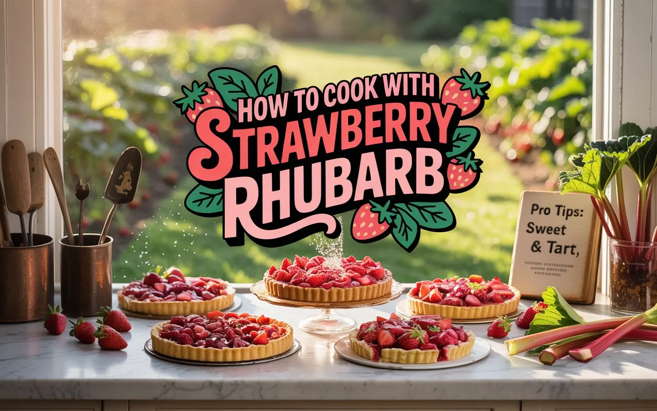 How to Cook with Strawberry Rhubarb Like a Pro 🍓🌿