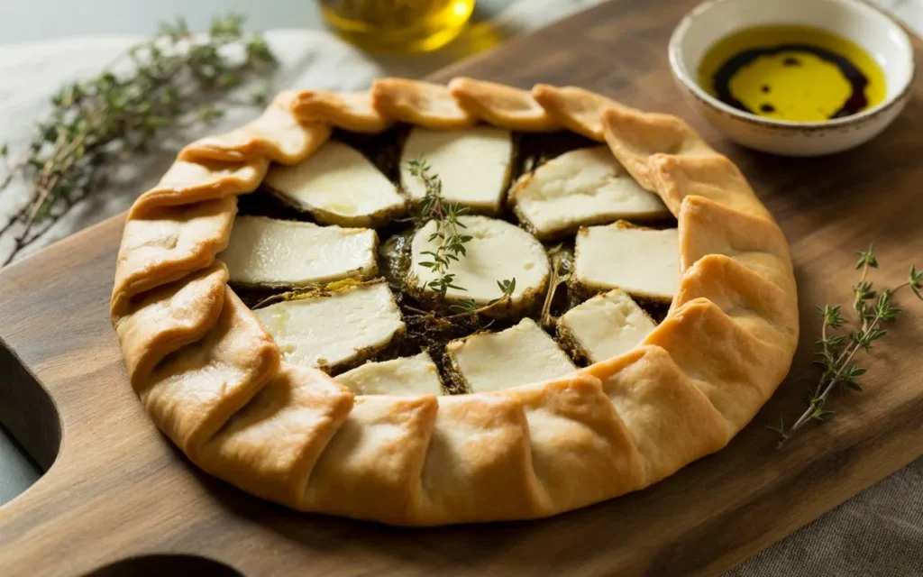 Savory Galette with Goat Cheese & Thyme