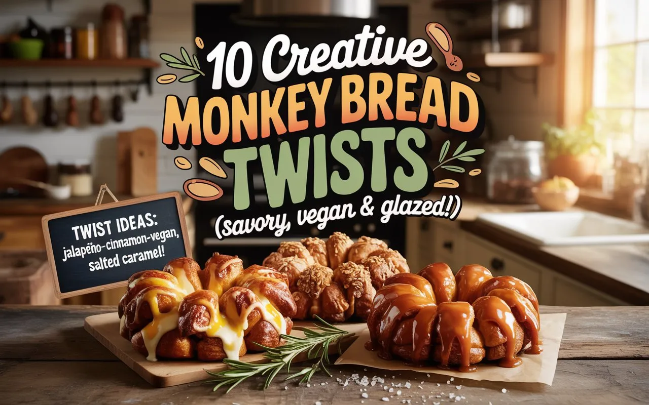 10 Creative Monkey Bread Twists (Savory, Vegan & Glazed!)