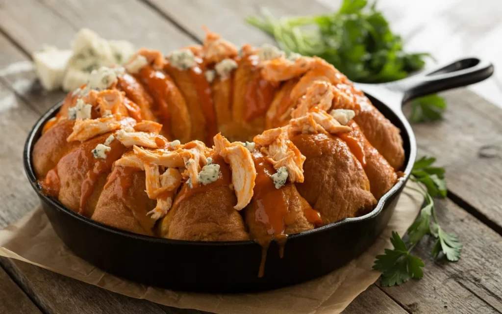 Buffalo Chicken Monkey Bread