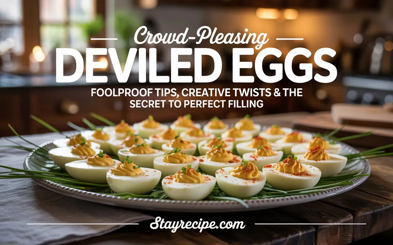 Crowd-Pleasing Deviled Eggs: Foolproof Tips, Creative Twists & the Secret to Perfect Filling