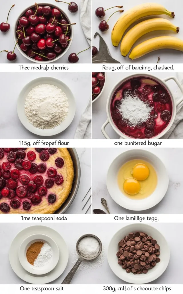 Three medium-ripe bananas (roughly a half-cup mashed)

One and a half cups (220g) all-purpose flour

150g, or ¾ cup, of brown sugar (or granulated sugar)

½ cup (115g) melted unsalted butter (or neutral oil)

Two large eggs at room temperature

One teaspoon of vanilla extract

One teaspoon of baking soda

Half a teaspoon of salt

One teaspoon of ground cinnamon (not required, but suggested)

¾ cup (140g) of milk, dark, or semi-sweet chocolate chips

Add-ons optional: ½ cup chopped pecans or walnuts