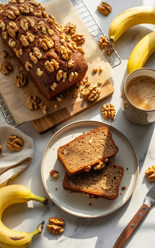 Banana Bread with Walnuts