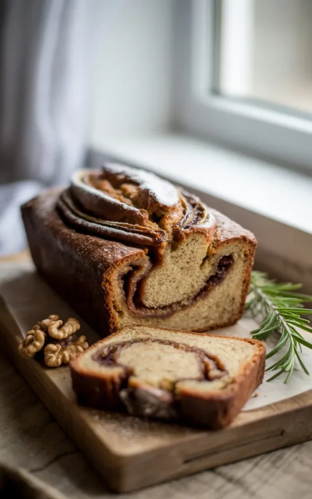 Cinnamon Swirl Banana Bread